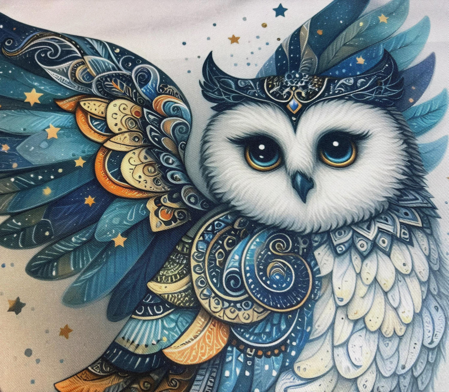 Blue Owl Tarot Deck Wrap & Reading Mat