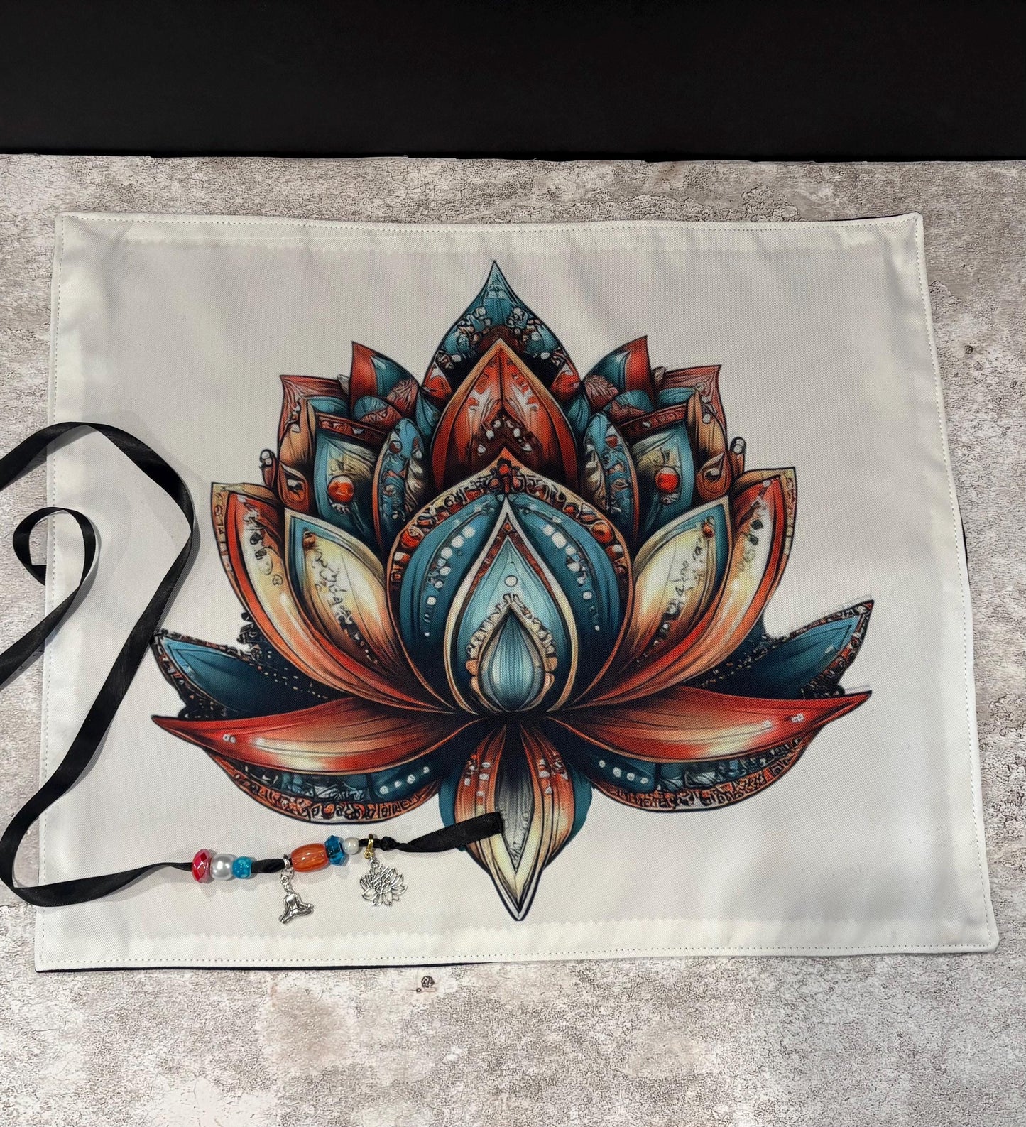 Lotus Flower Tarot Deck Wrap & Reading Mat