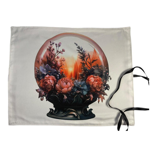 Crystal Ball Tarot Deck Wrap & Reading Cloth