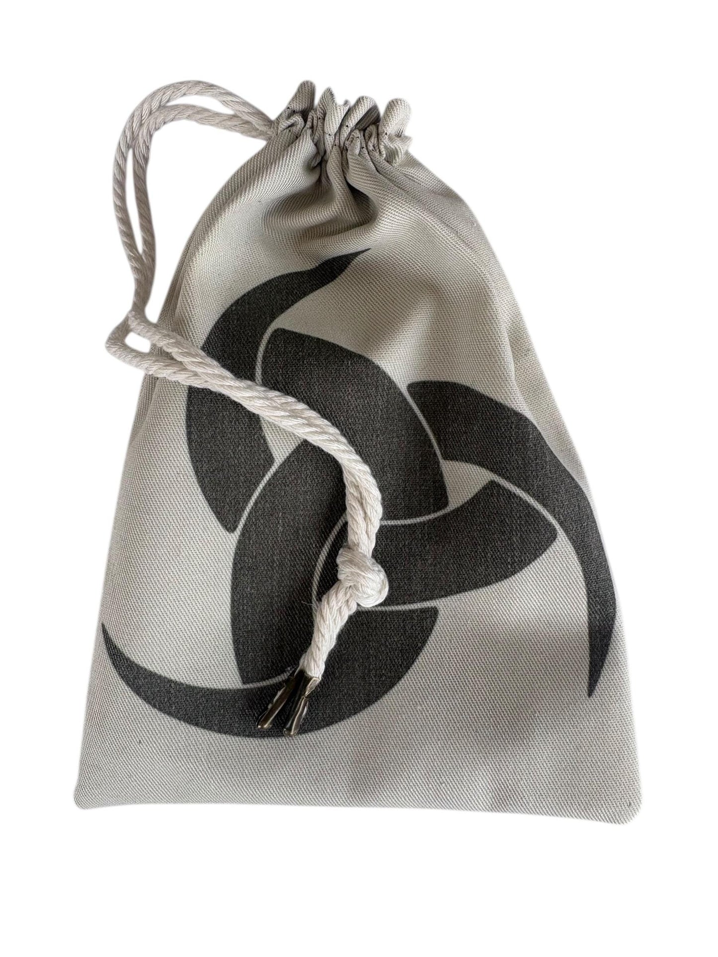 Rune Casting Pouch with Odin’s Horn – Handmade Mystic Charm Storage Bag for Ritual, Divination & Norse and Pagan Traditions