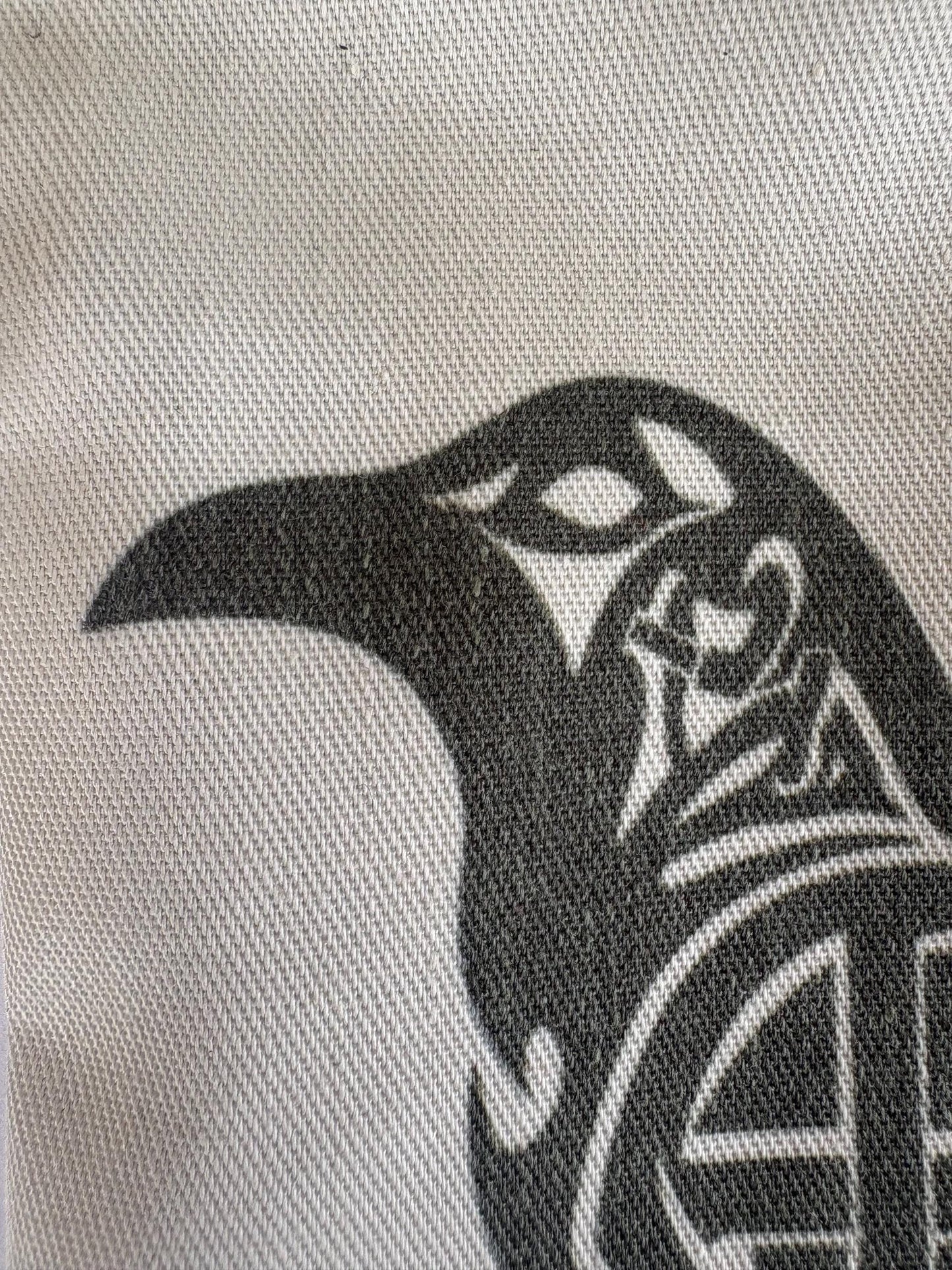 Rune Casting Pouch with Raven – Handmade Mystic Charm Storage Bag for Ritual, Divination & Norse and Pagan Traditions