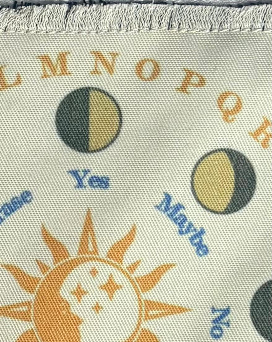 Sun & Moon Pendulum Mat | Handmade Divination Cloth for Pendulum Readings, Altar Decor - Spiritual Practice