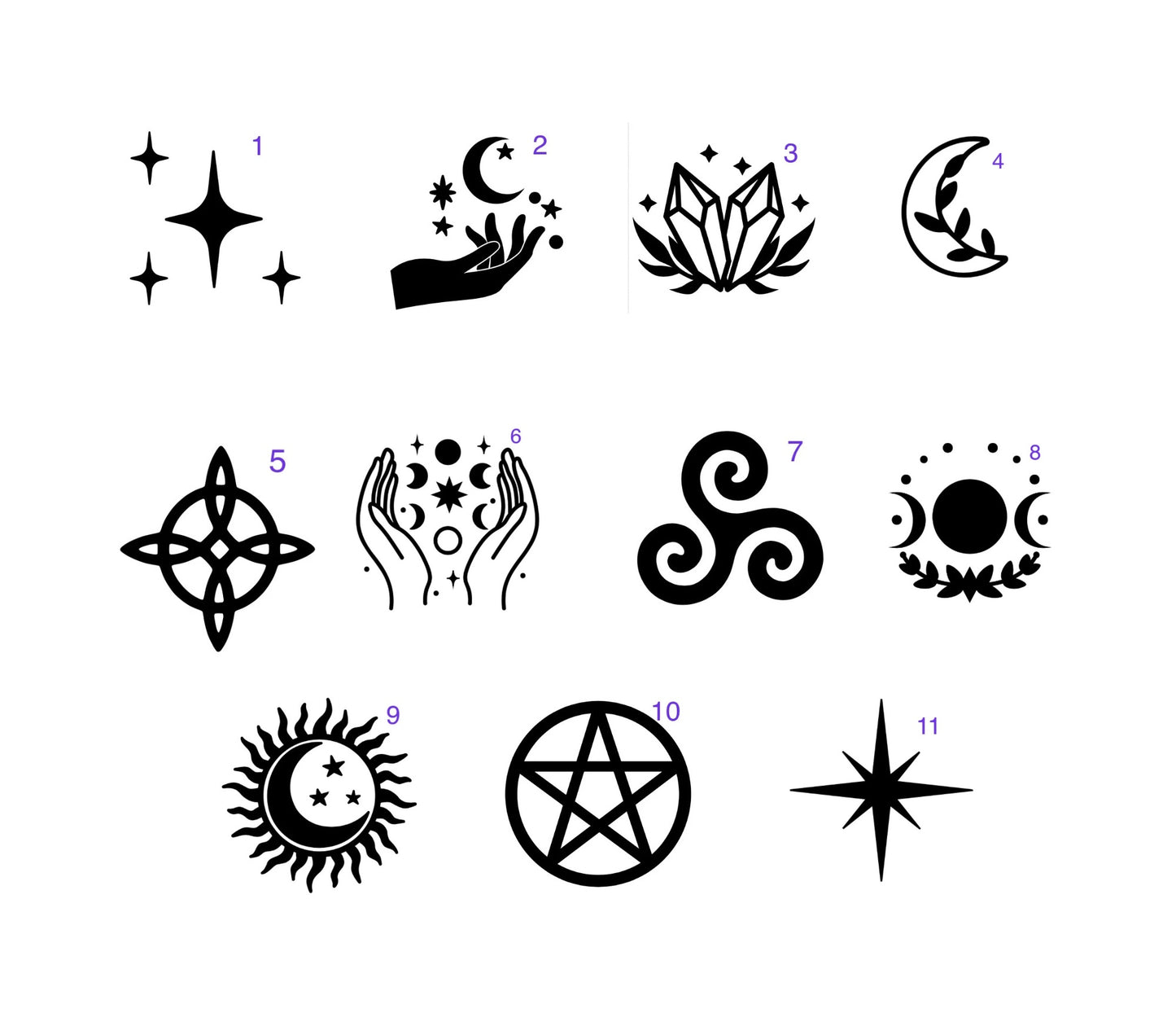 Handmade Medium Velvet Tarot Zipper Bag | Secure Deck Holder for Oracle Cards & Ritual Tools | Custom Divination Storage Pouch