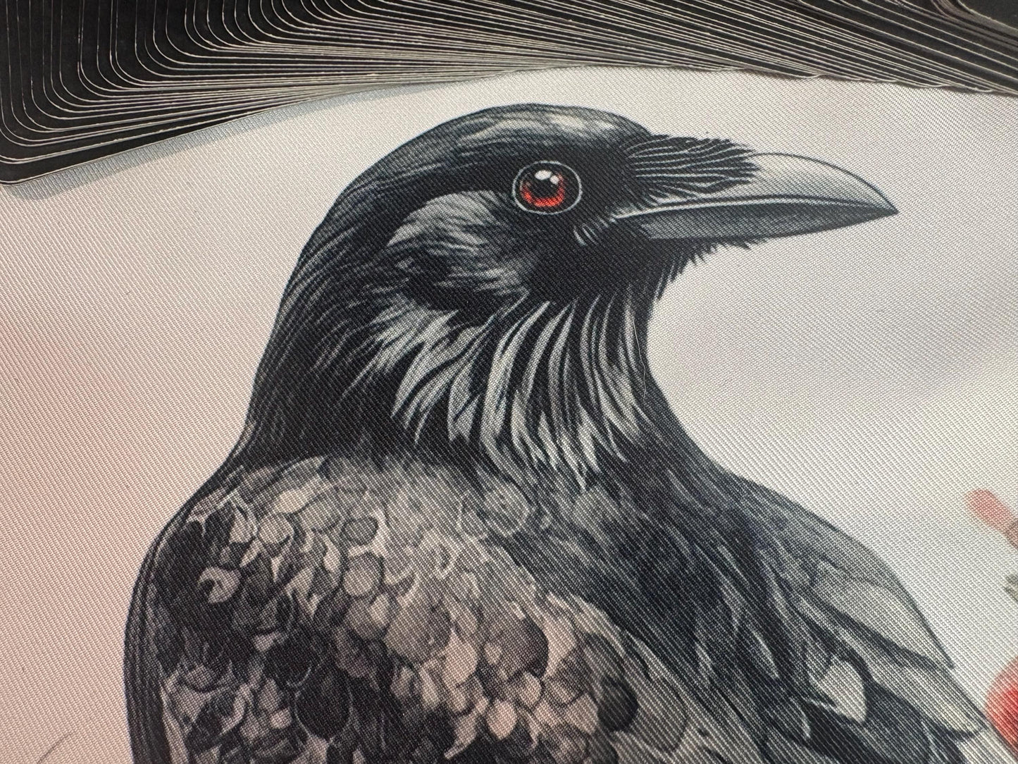Crow and Roses Tarot Deck Wrap & Reading Mat